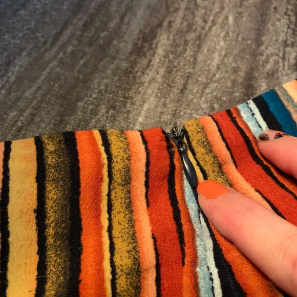 Forever 21 Rainbow Striped Palazzo Pant - Picture 3 of 6